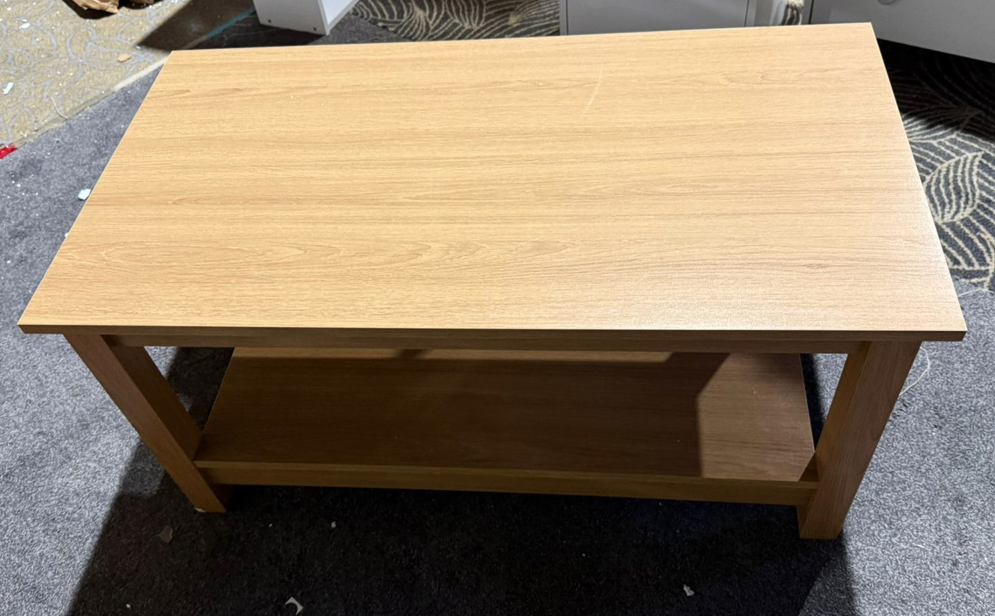 Assembled Malibu Coffee Table - Natural