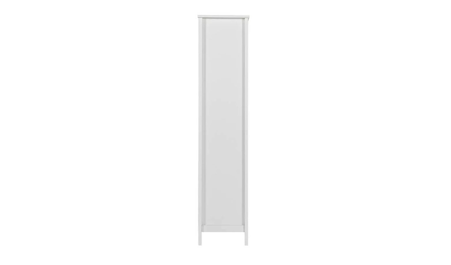 Assembled Minato Wide Bookcase White