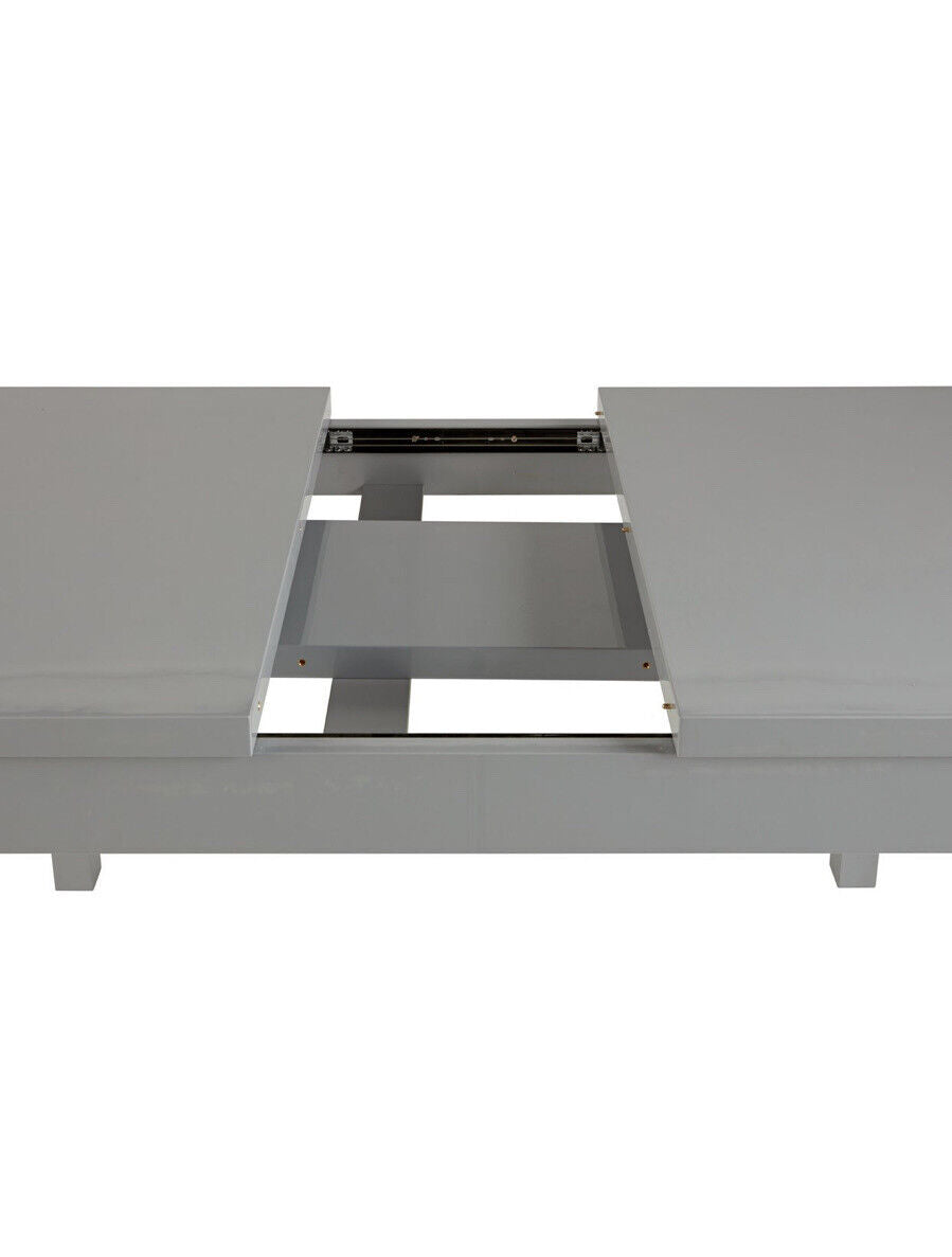 Lyssa Extending 4-6 Seater Dining Table - Grey