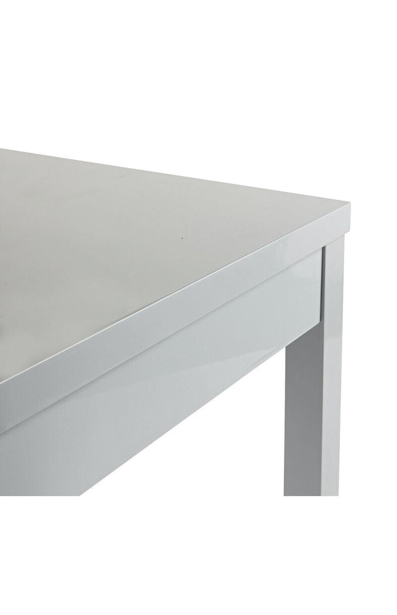 Lyssa Extending 4-6 Seater Dining Table - Grey