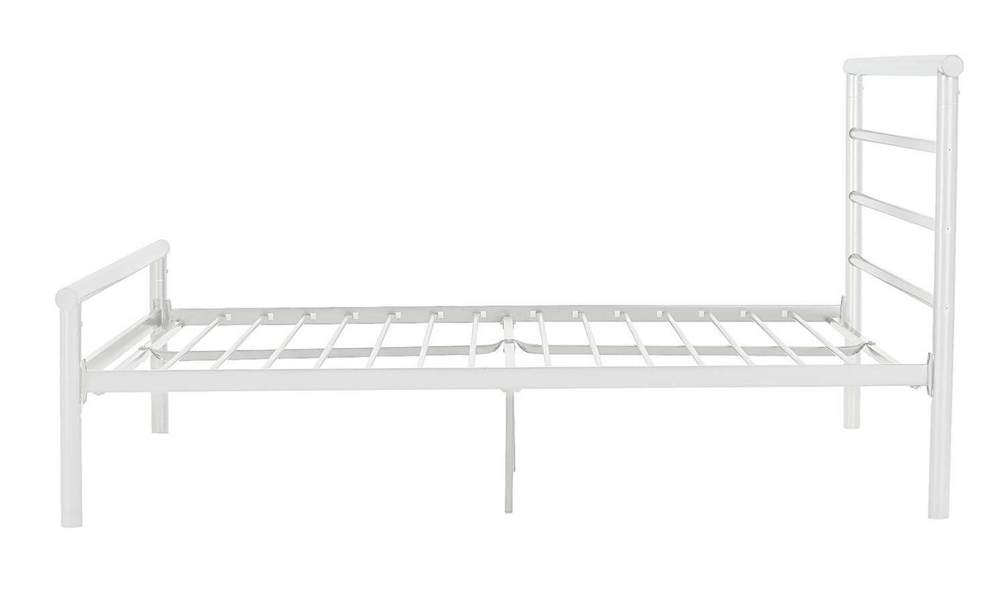 Avalon 5'ft Kingsize Metal Bed Frame - White