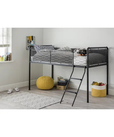 Maddox Black Mid Sleeper Bed Frame