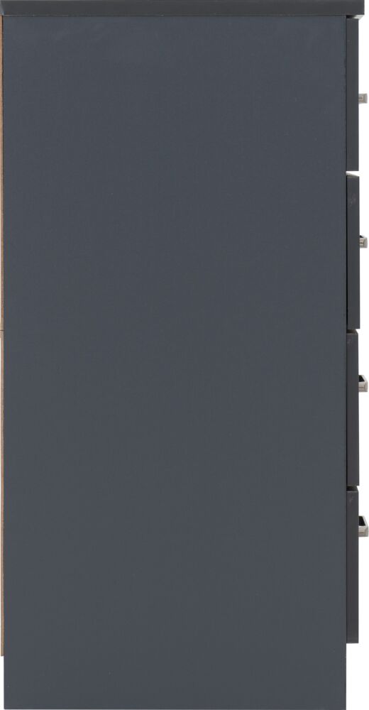 Cheyenne 2 Door Wardrobe Bedroom Set - Dark Grey