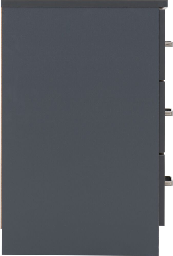 Cheyenne 2 Door Wardrobe Bedroom Set - Dark Grey