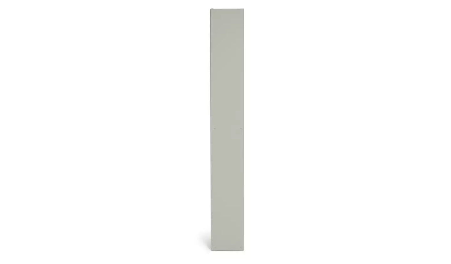 Assembled Malibu Narrow Bookcase - Grey