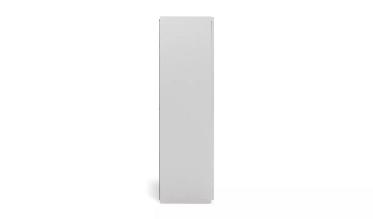 Assembled Seville Shoe Storage Cabinet - White