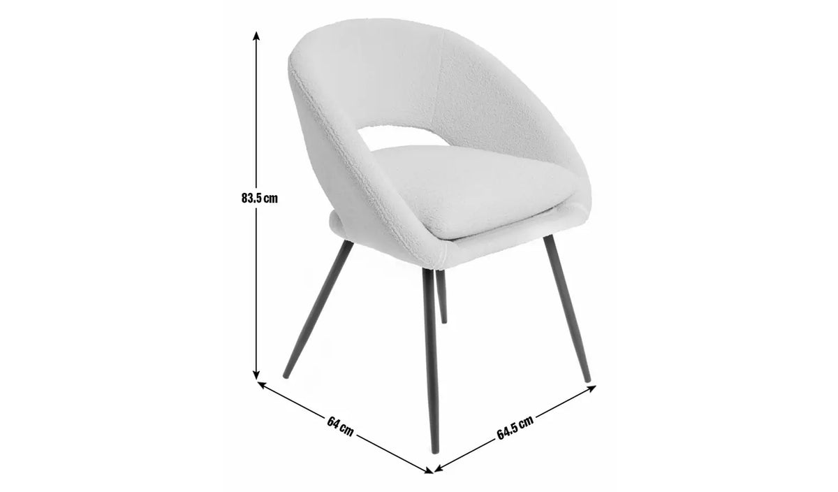 Assembled Habitat Hermione Boucle Chair - Green