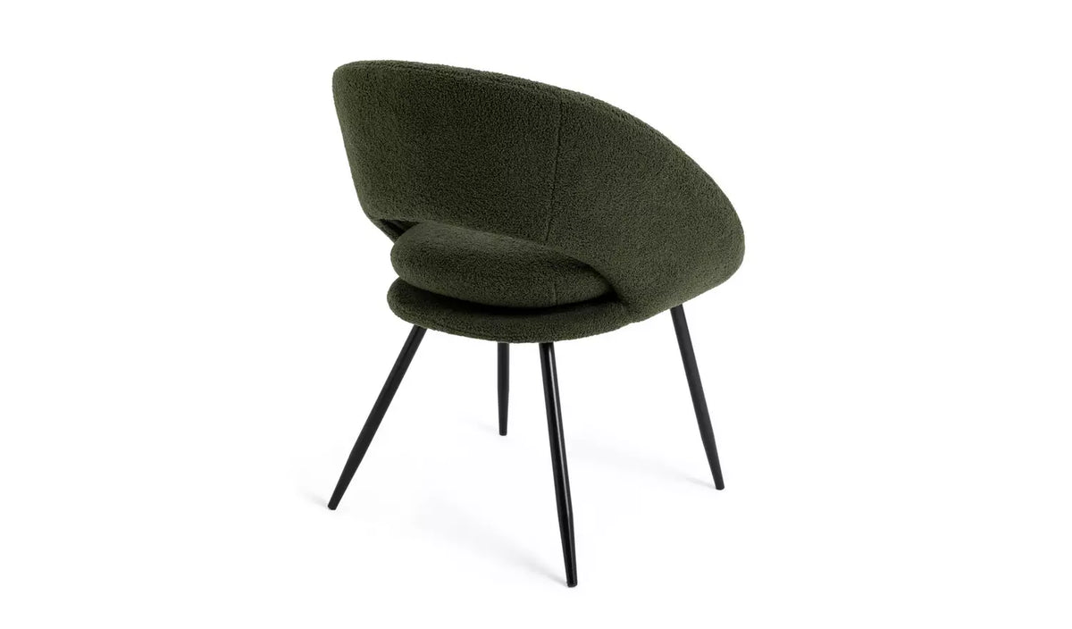 Assembled Habitat Hermione Boucle Chair - Green