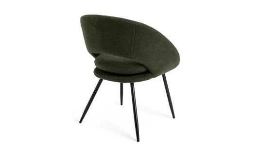 Assembled Habitat Hermione Boucle Chair - Green