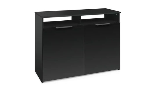 Assembled Habitat Hayward 2 Door Sideboard - Black Gloss