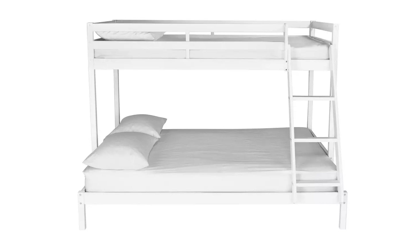 Kaycie Triple Bunk Bed Frame - White