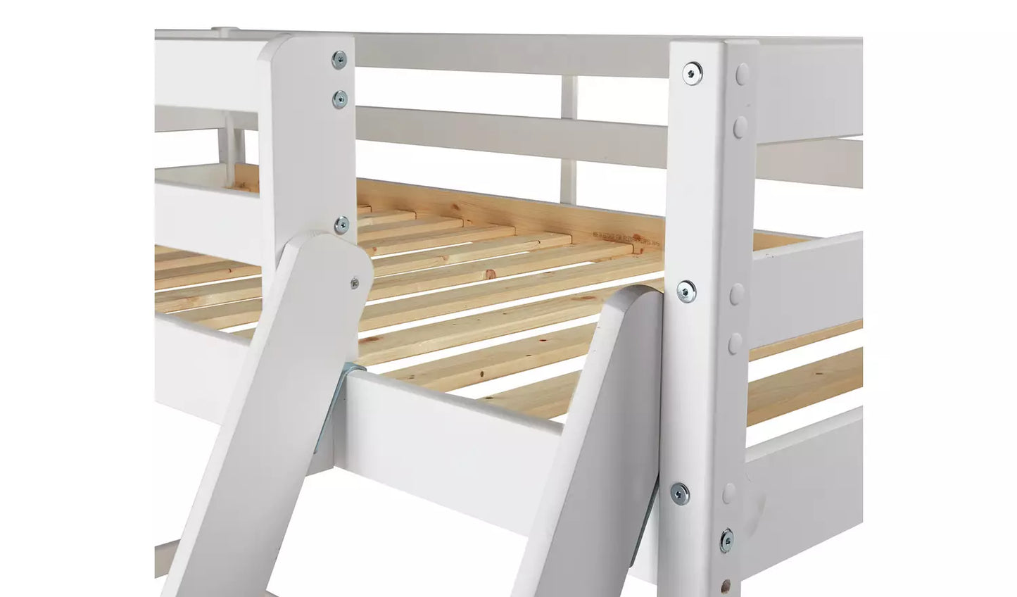 Kaycie Triple Bunk Bed Frame - White