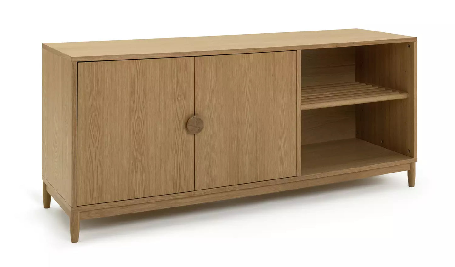 Assembled Habitat Cornelia 2 Door Oak Sideboard - Natural
