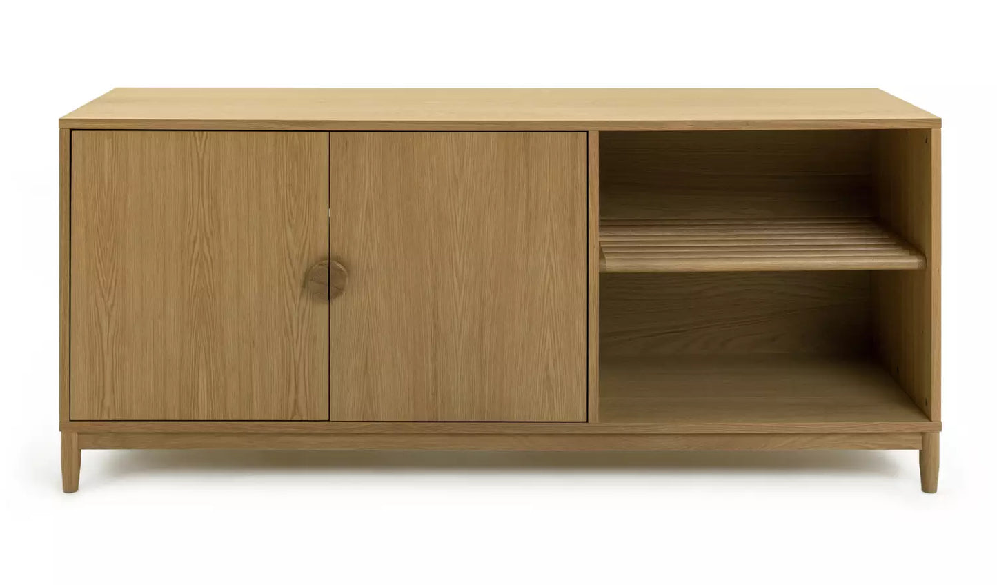 Assembled Habitat Cornelia 2 Door Oak Sideboard - Natural