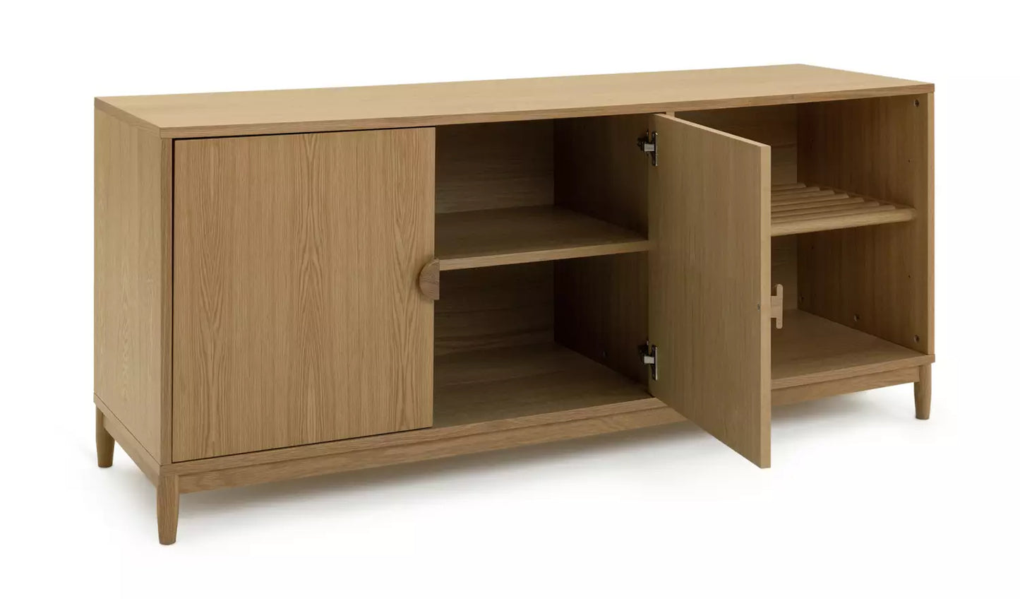 Assembled Habitat Cornelia 2 Door Oak Sideboard - Natural