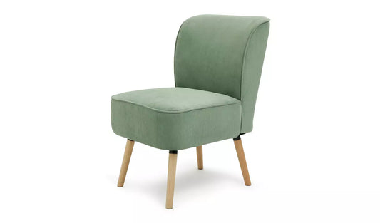 Habitat Eppy Fabric Accent Chair - Mint Green