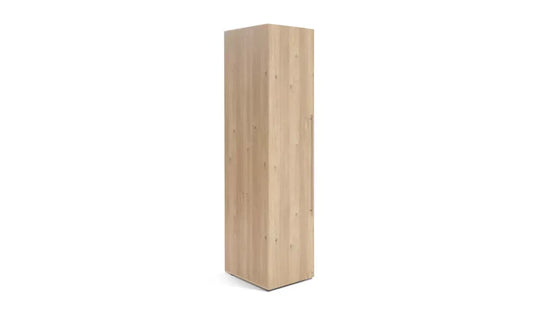 Assembled Atlas 1 Door Wardrobe - Oak