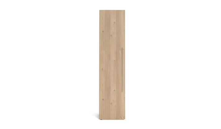Assembled Atlas 1 Door Wardrobe - Oak
