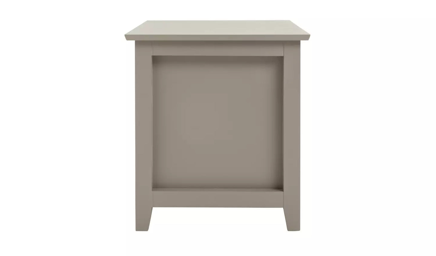 Assembled Willow Shoe Storage Bench - Grey