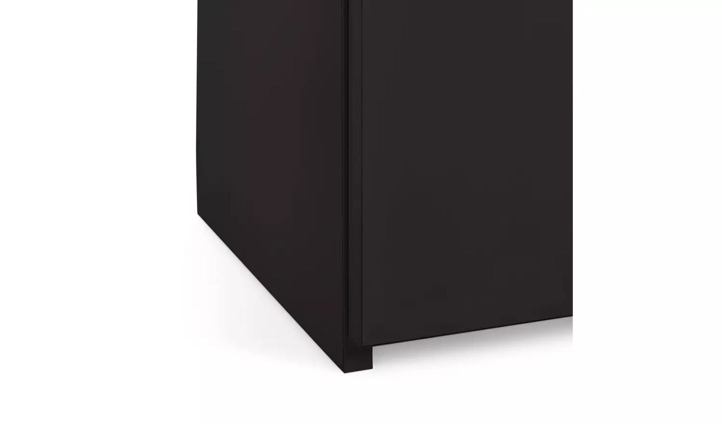 Assembled Hayward Tall Bookcase - Gloss Black