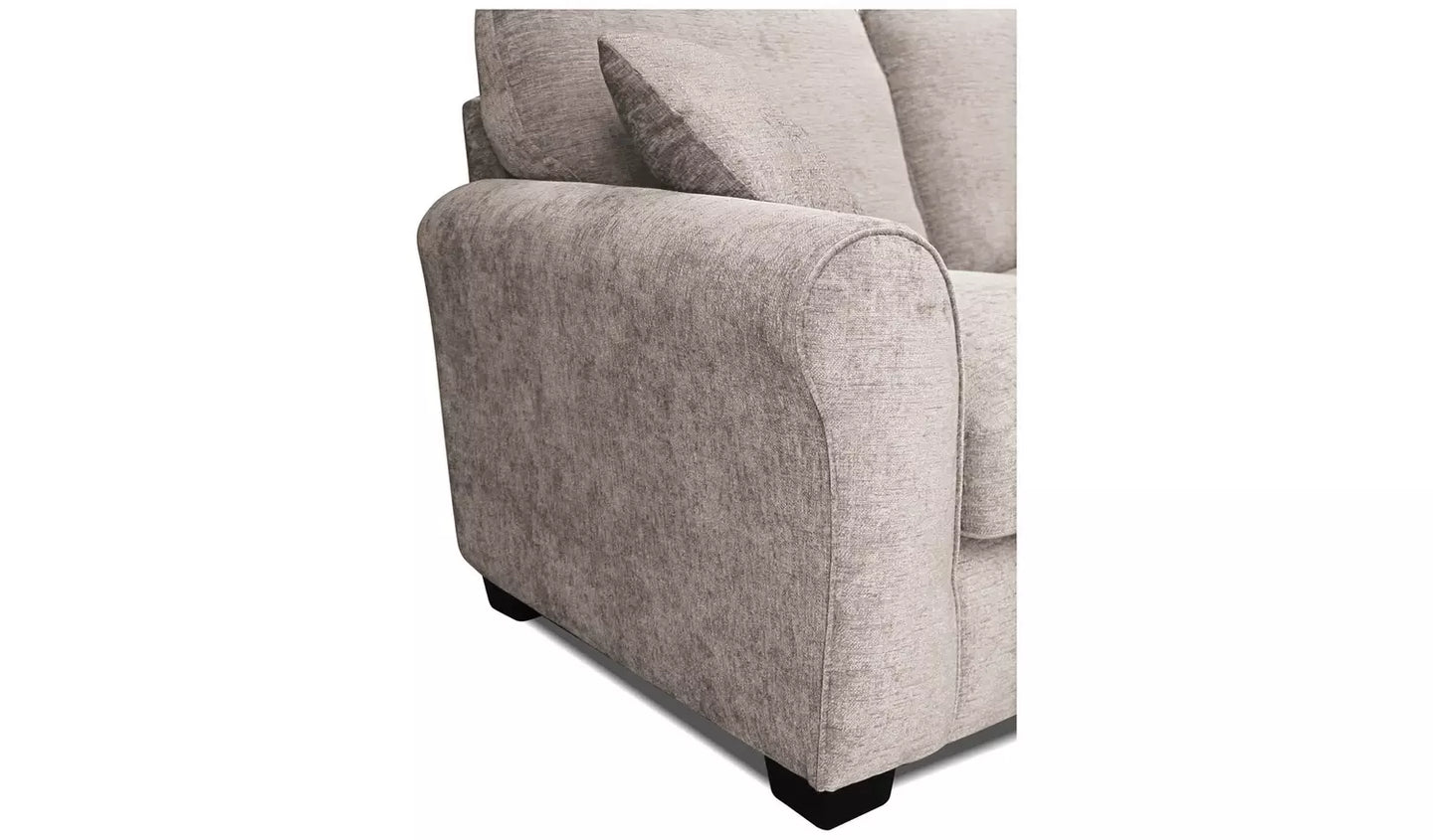 Taylor Fabric 2 Seater Sofa - Mink