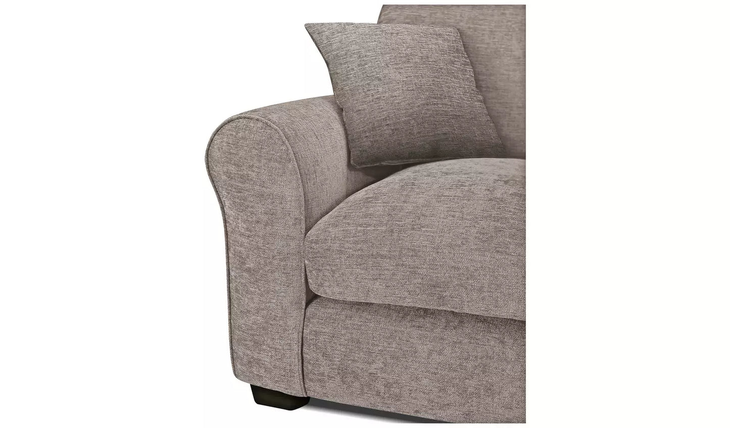 Taylor Fabric 2 Seater Sofa - Mink