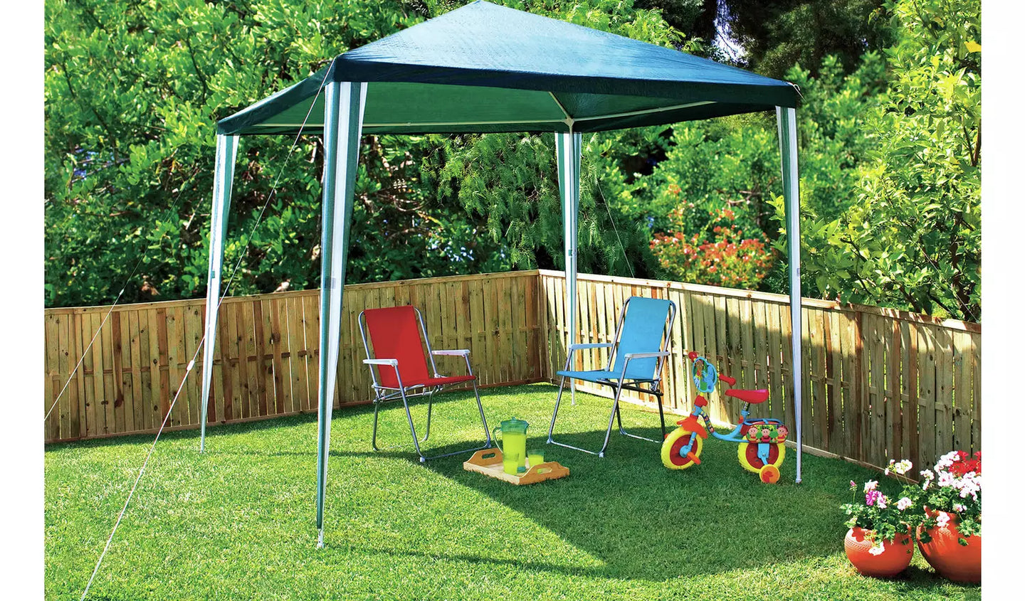 2.7m x 2.7m Garden Gazebo - Green