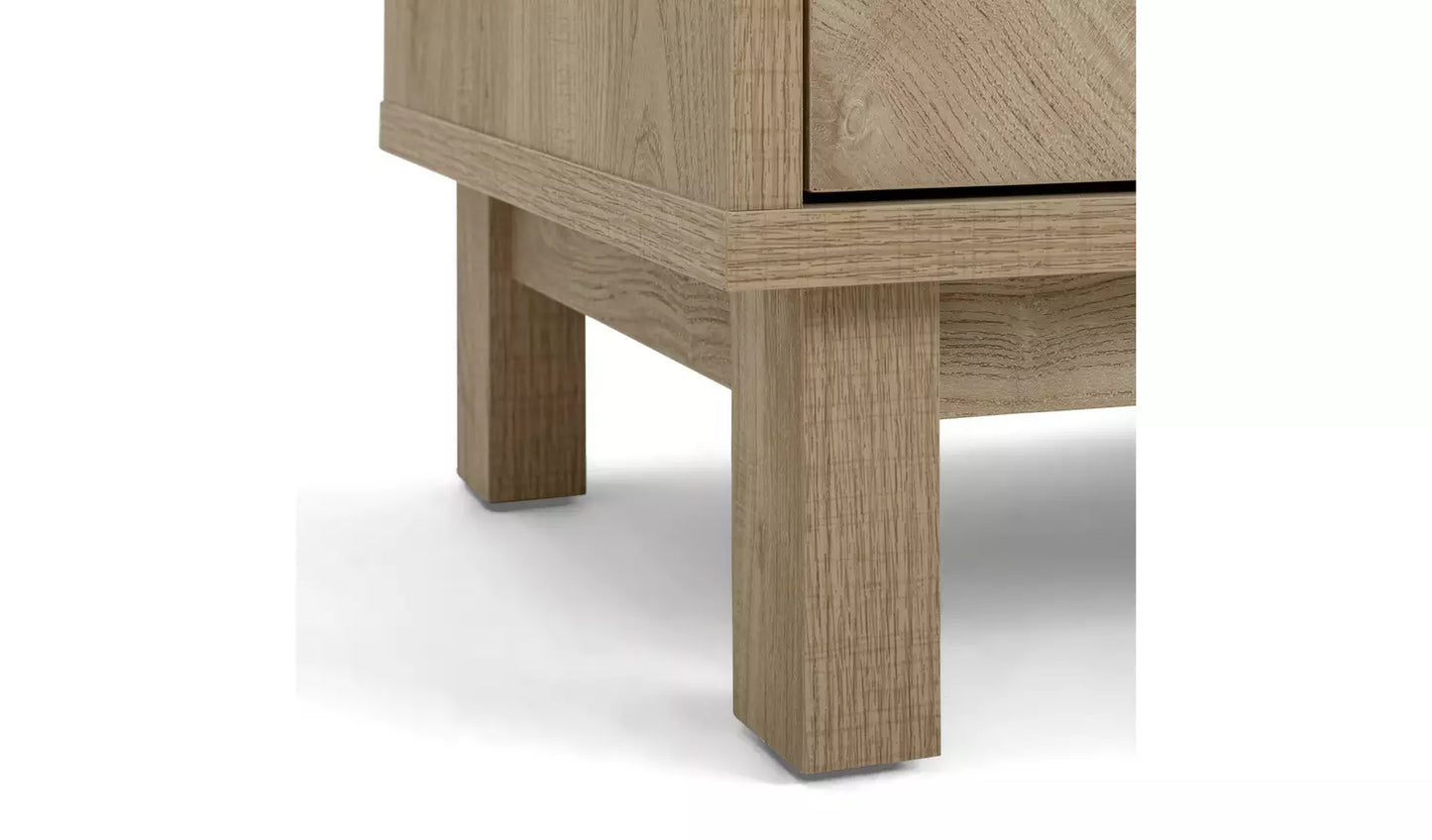 Assembled Habitat Fynn 3 Door Sideboard - Oak
