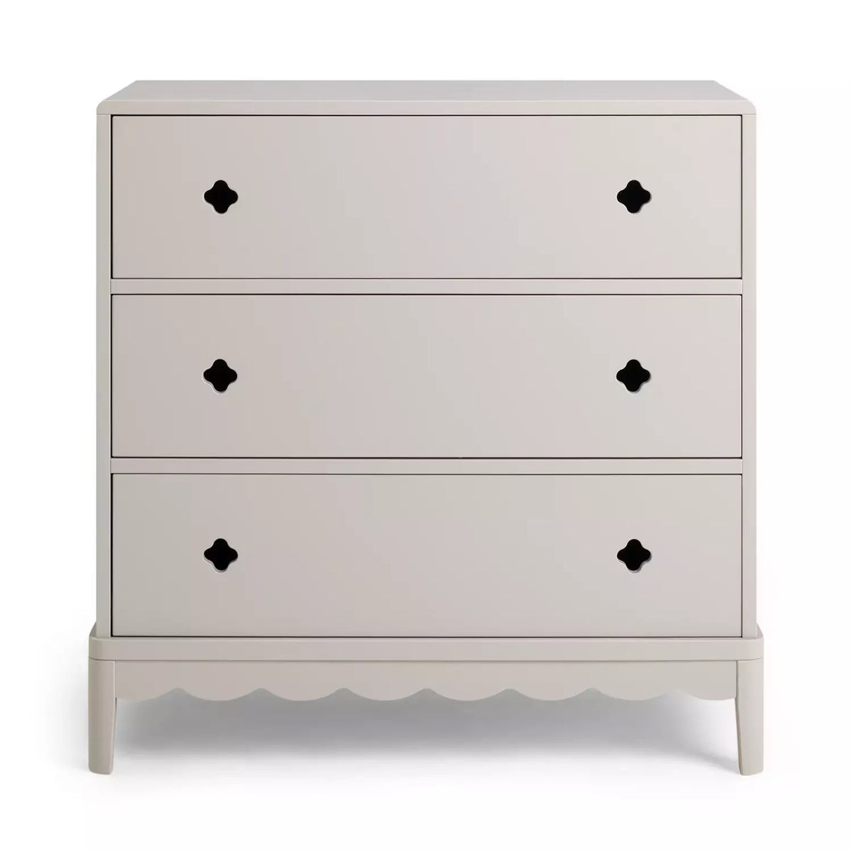 Assembled Habitat Kids Serena 3 Drawer Chest of Drawers – Ivory