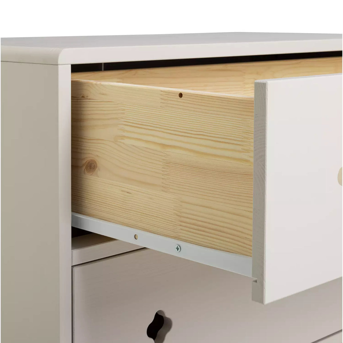Assembled Habitat Kids Serena 3 Drawer Chest of Drawers – Ivory