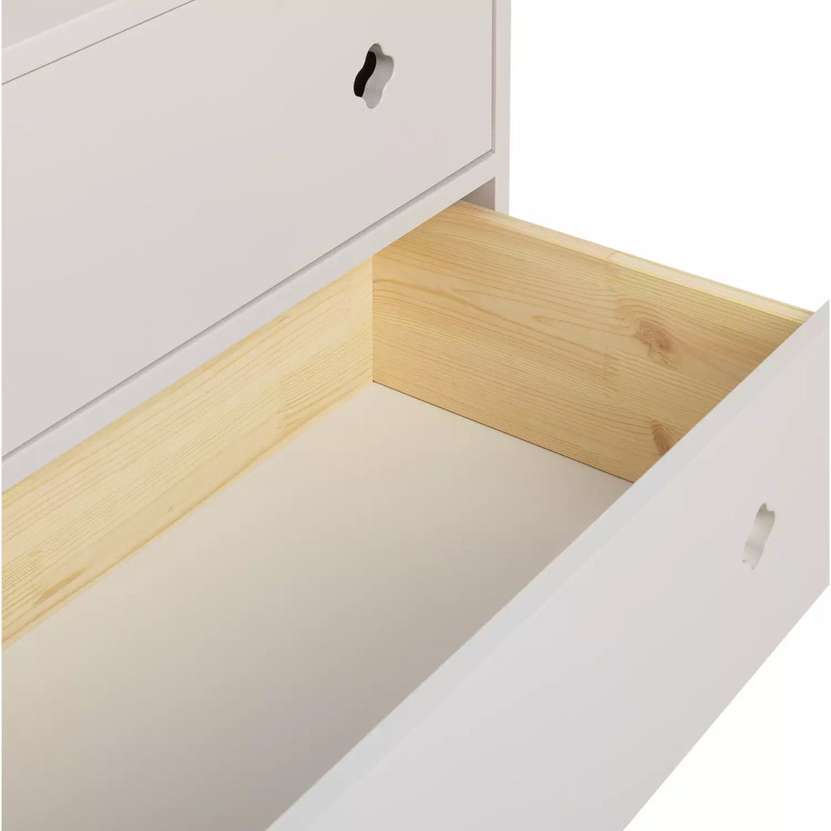 Assembled Habitat Kids Serena 3 Drawer Chest of Drawers – Ivory
