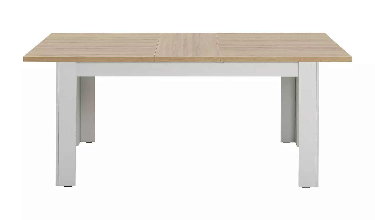 Preston Extending Dining Table - Grey & Oak