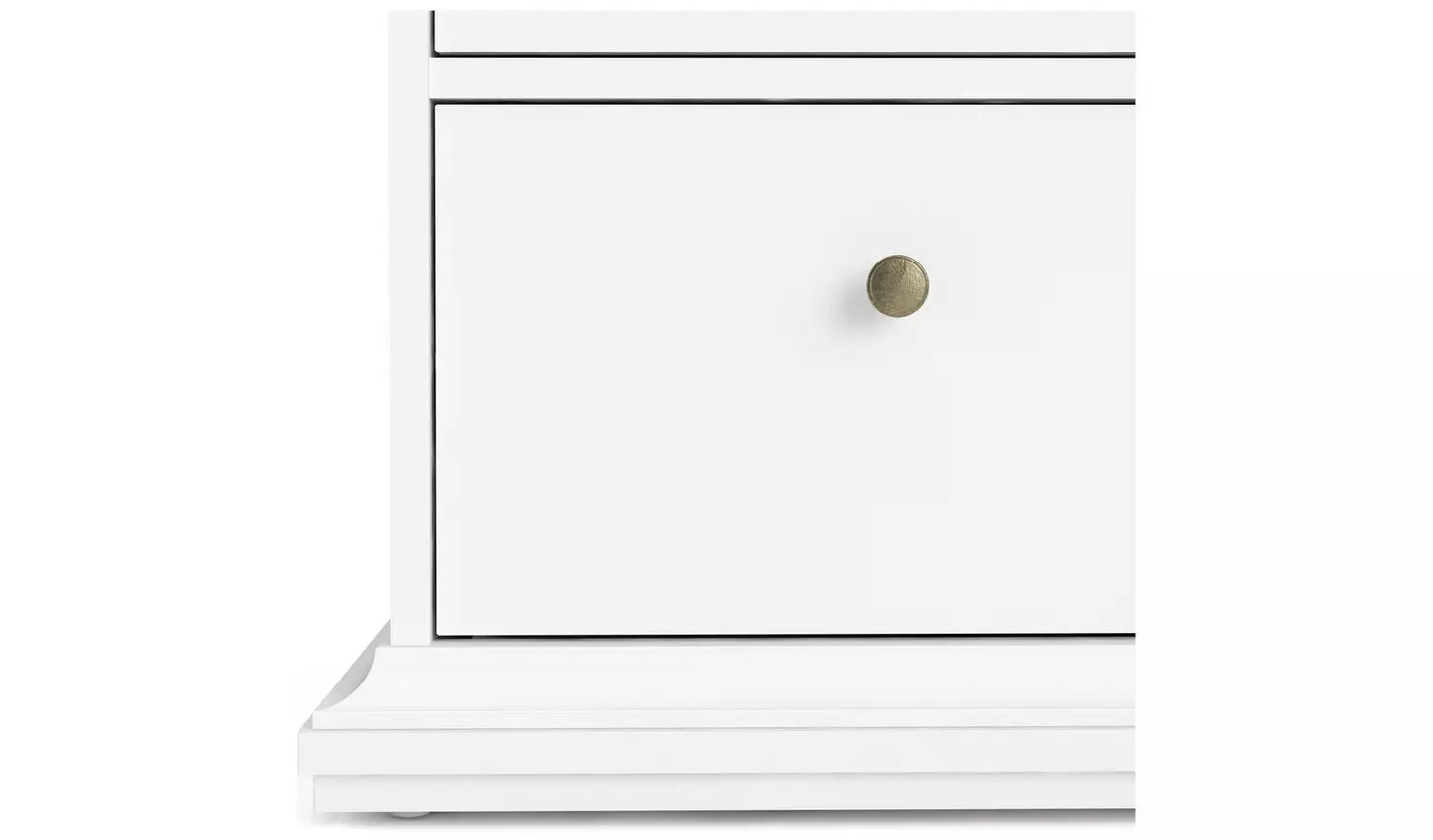Assembled Tvilum Paris 6 Drawer Chest - White