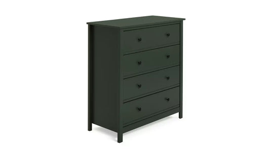 Assembled Habitat Brooklyn 4 Drawer Chest of Drawers - Green