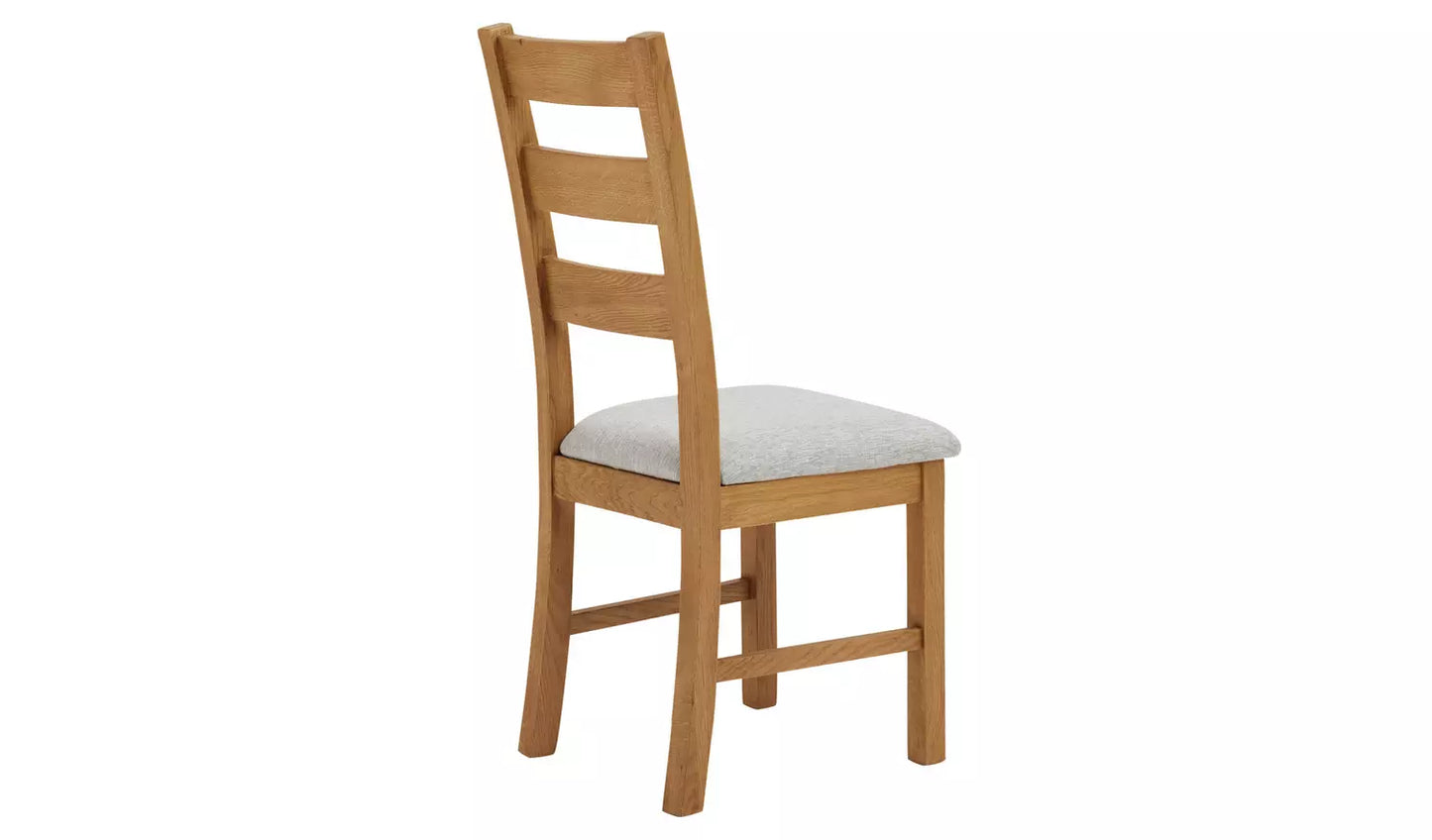 Assembled Ashwell Pair of 2 Oak Dining Chairs - Natural