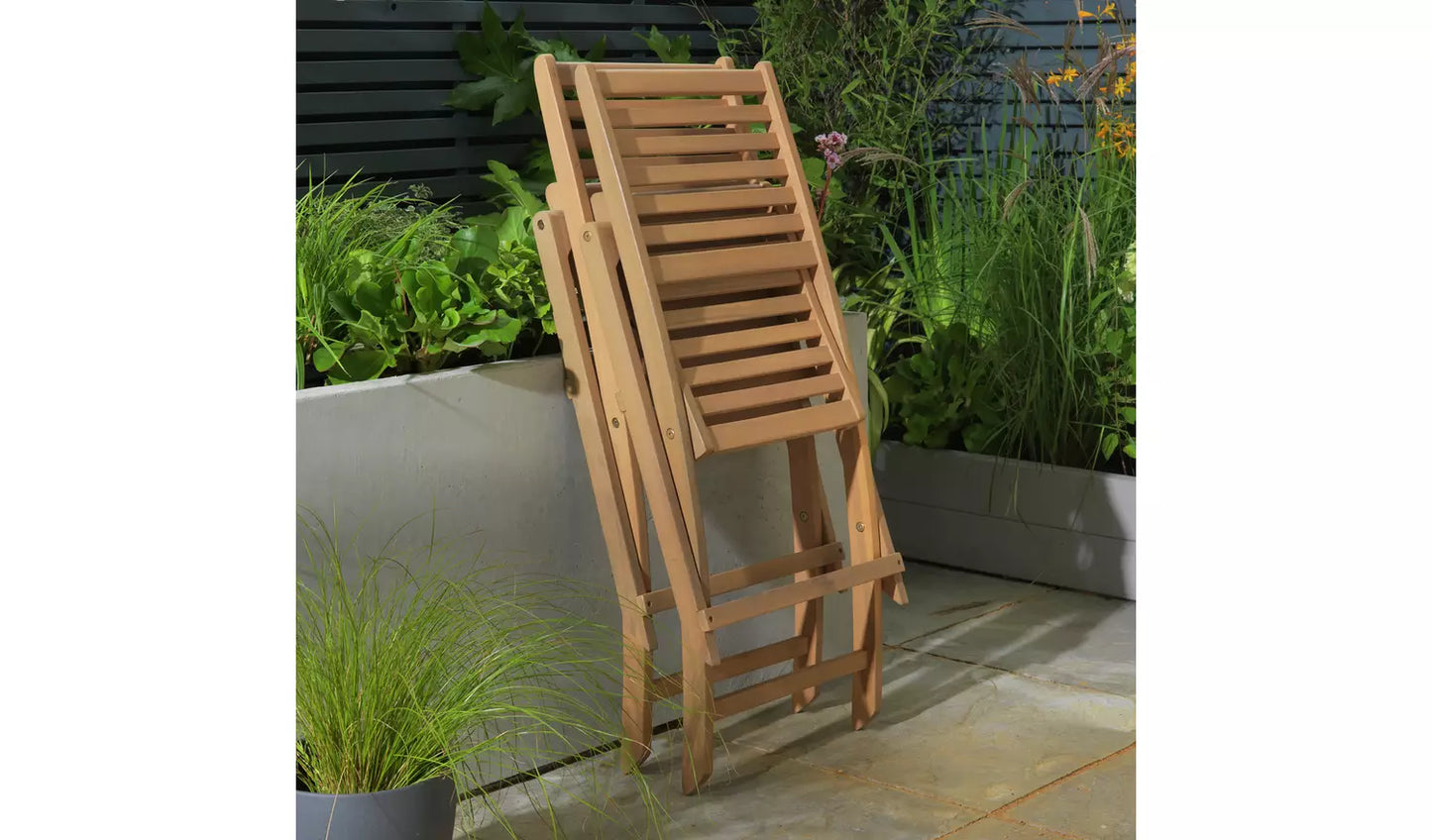 Newbury 6 Seater Folding Wooden Patio Set