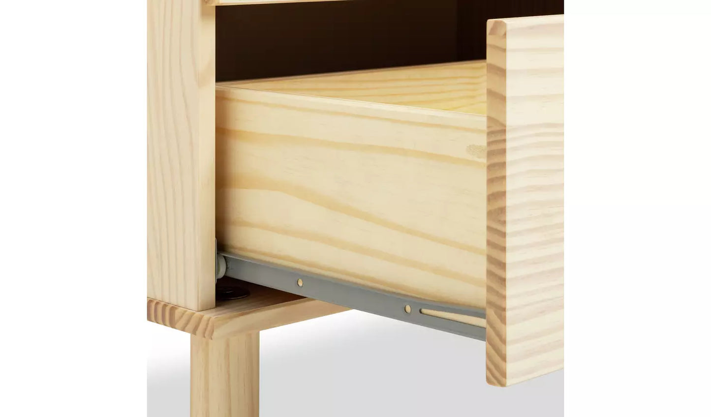 Habitat Akio 2 Door 2 Drawer Wardrobe - Pine