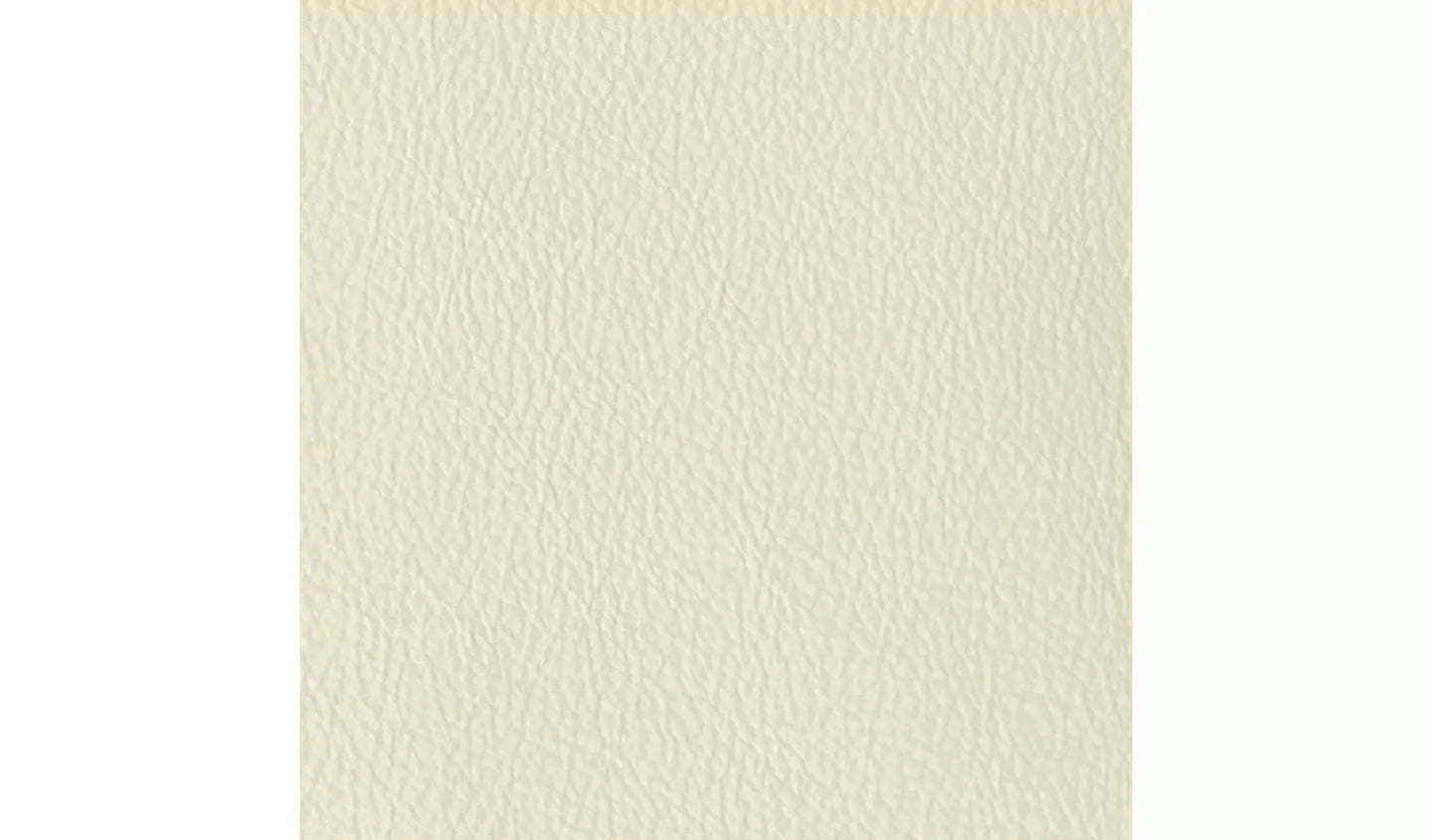 Milano Single Leather 1 Seater Sofa - Ivory