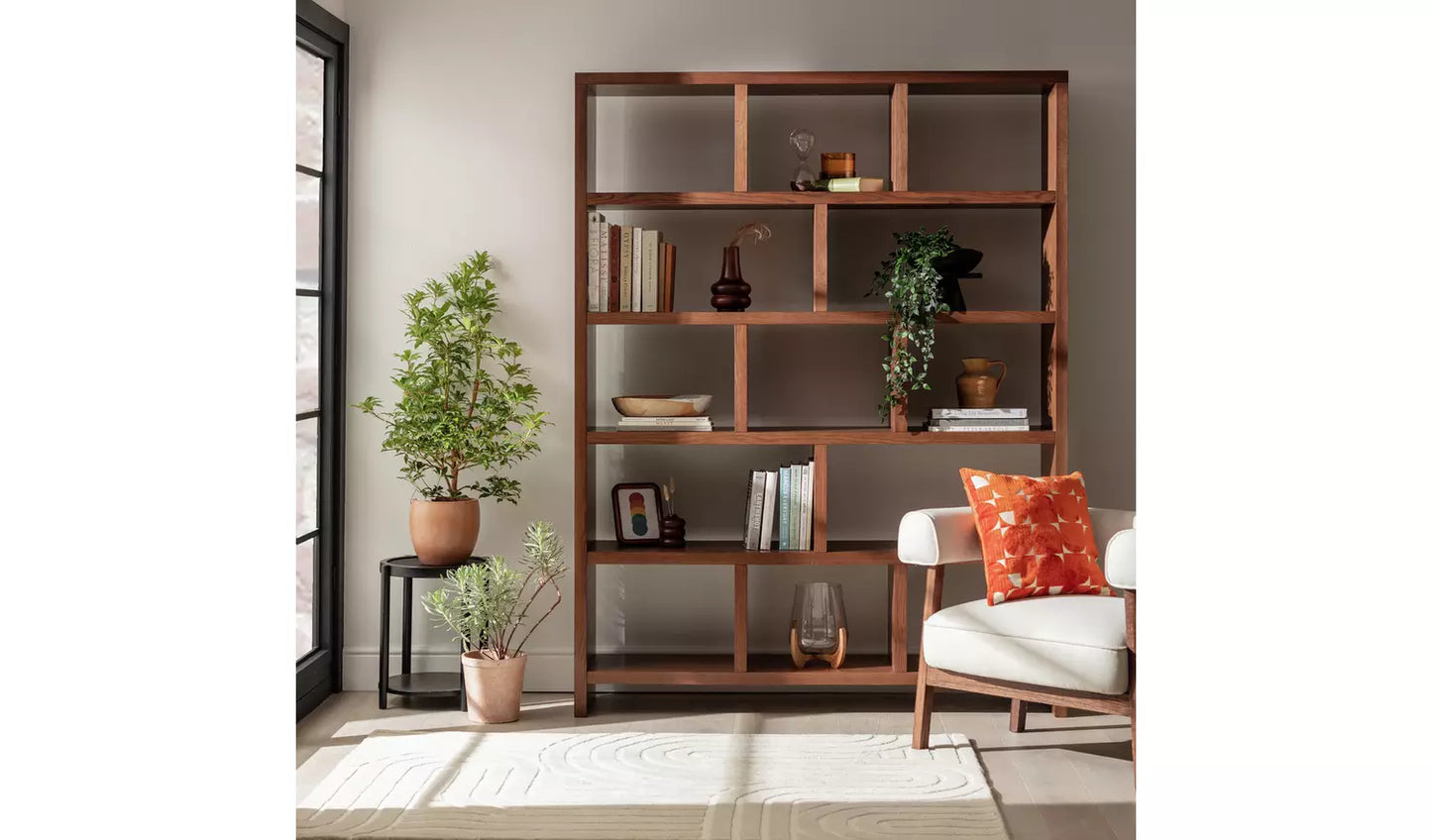 Habitat Hopkins Tall Bookcase - Walnut