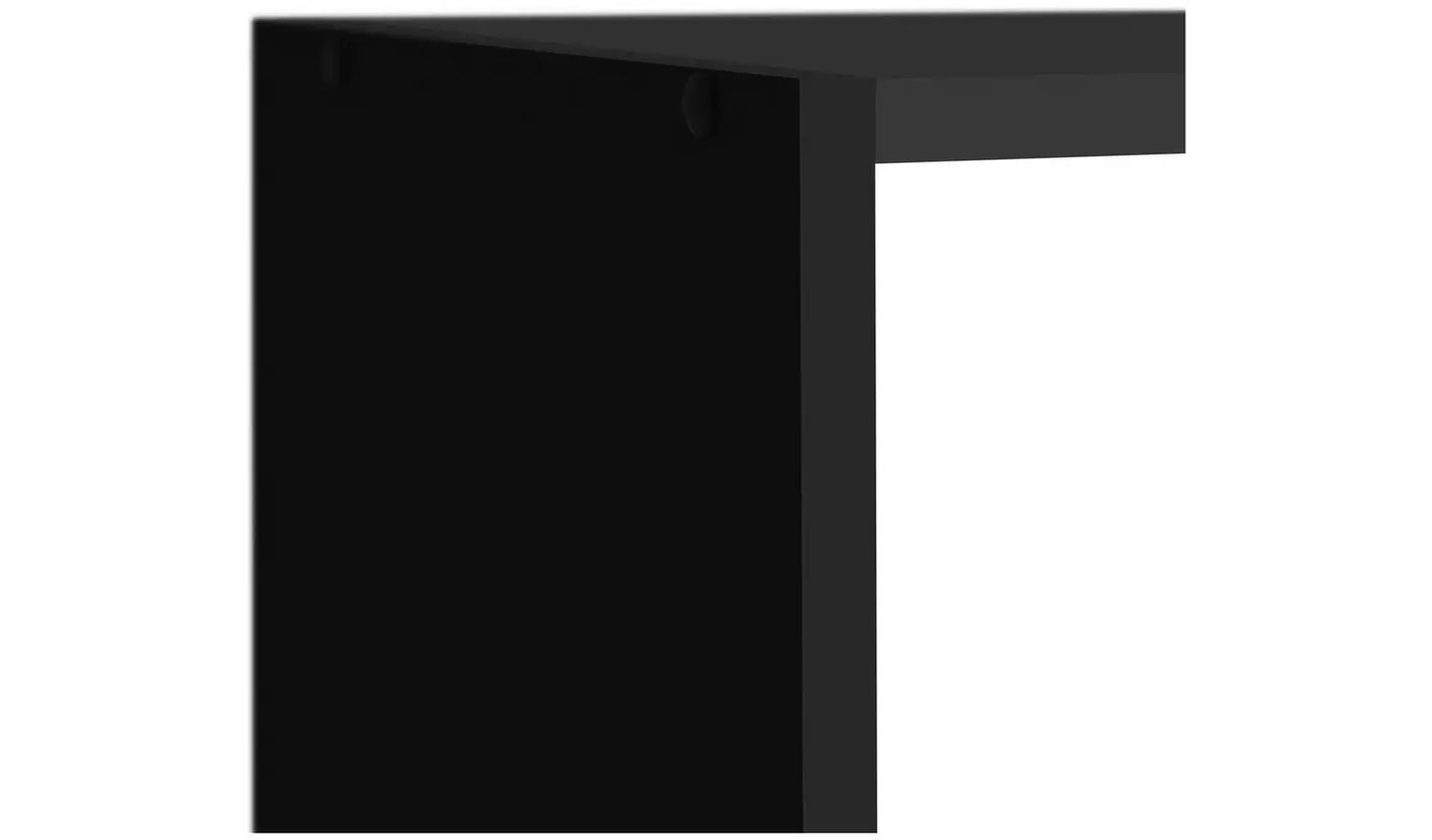 Assembled Squares 6 Cube Storage Unit - Black
