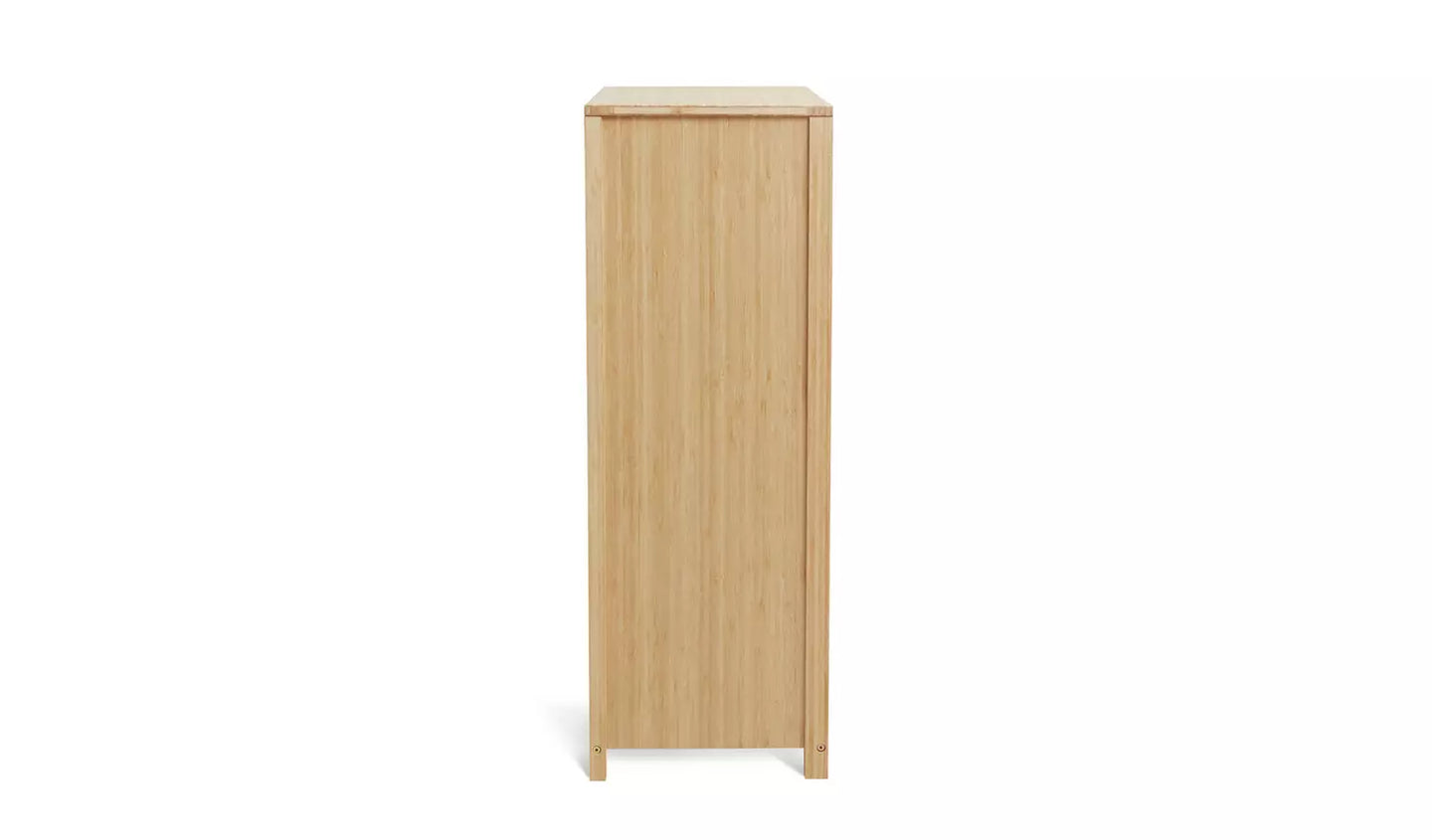 Assembled Habitat Eave 2 Door Bamboo Cabinet - Natural