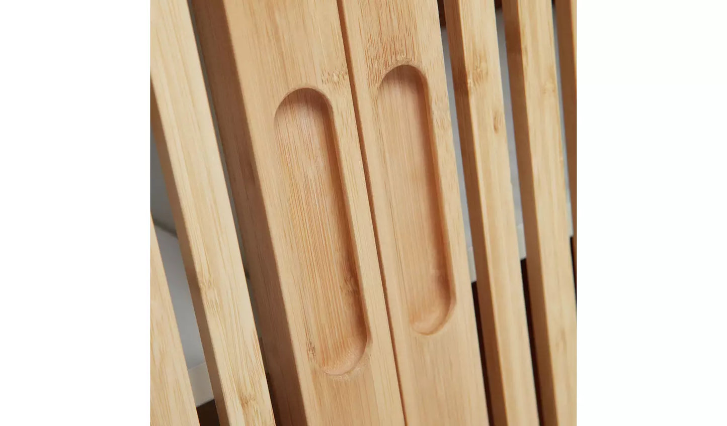 Assembled Habitat Eave 2 Door Bamboo Cabinet - Natural