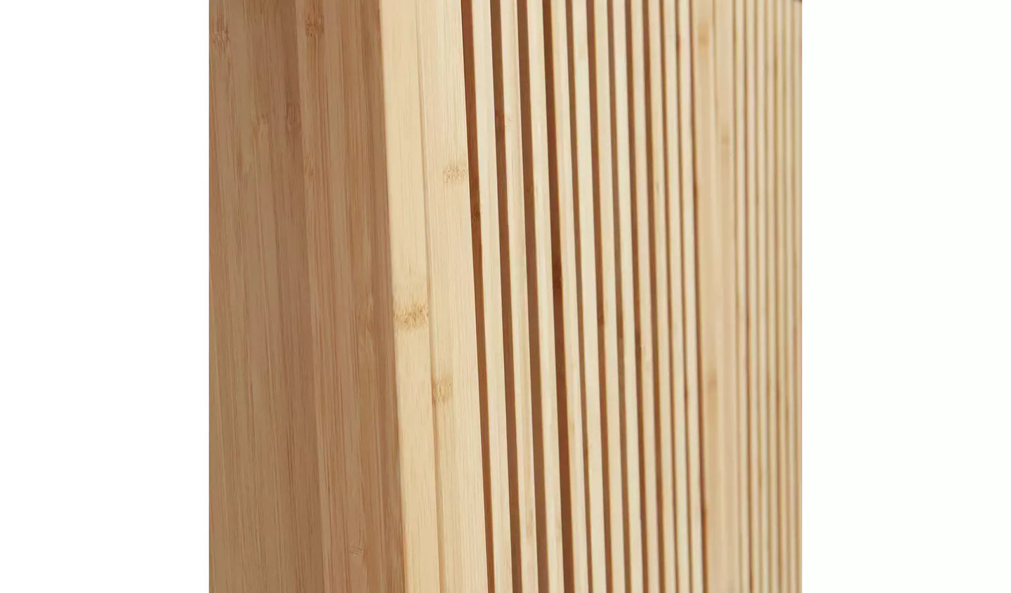 Assembled Habitat Eave 2 Door Bamboo Cabinet - Natural