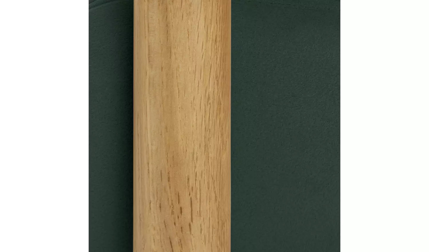 Habitat Dore Velvet Accent Chair - Dark Green