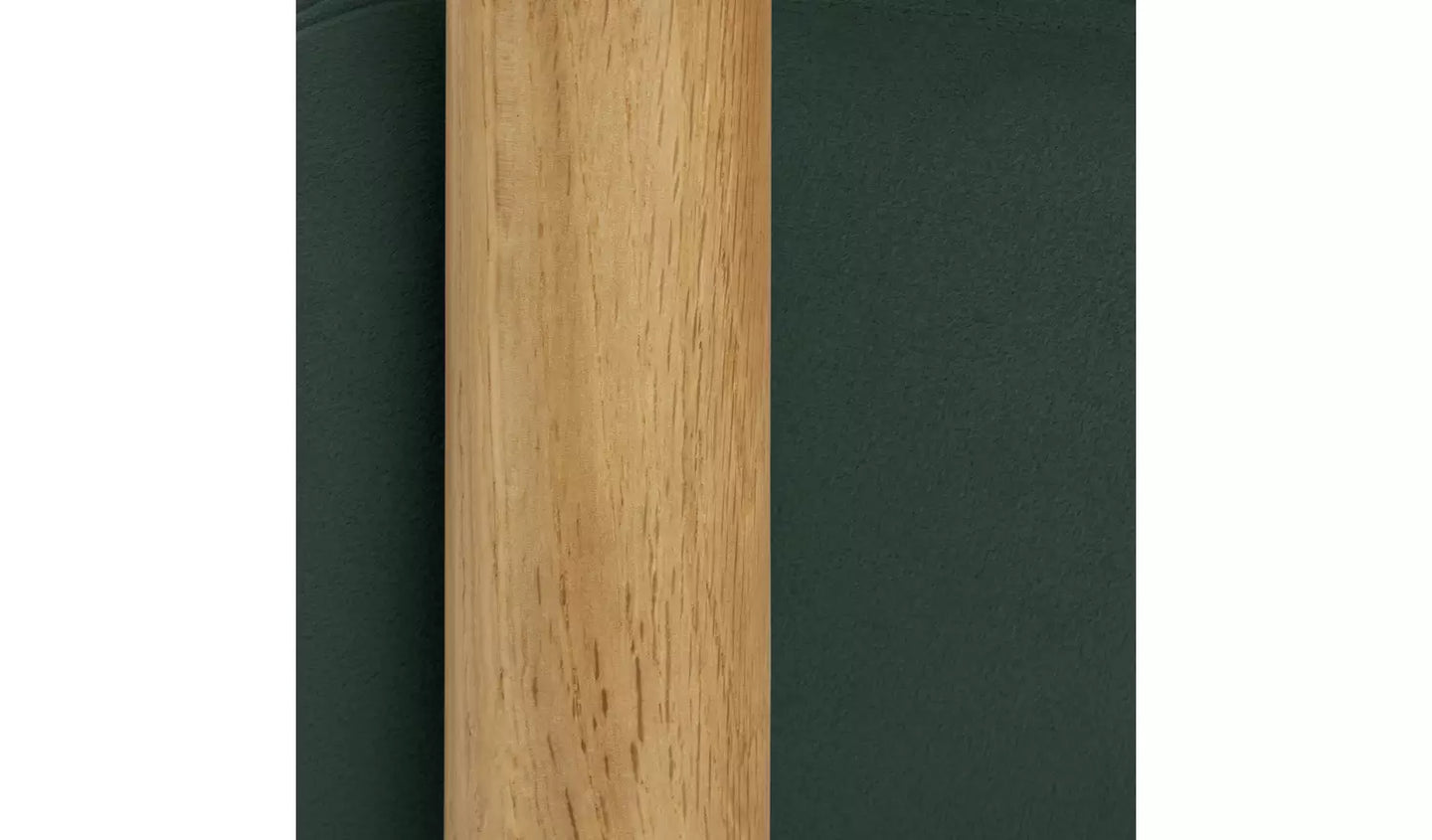Habitat Dore Velvet Accent Chair - Dark Green