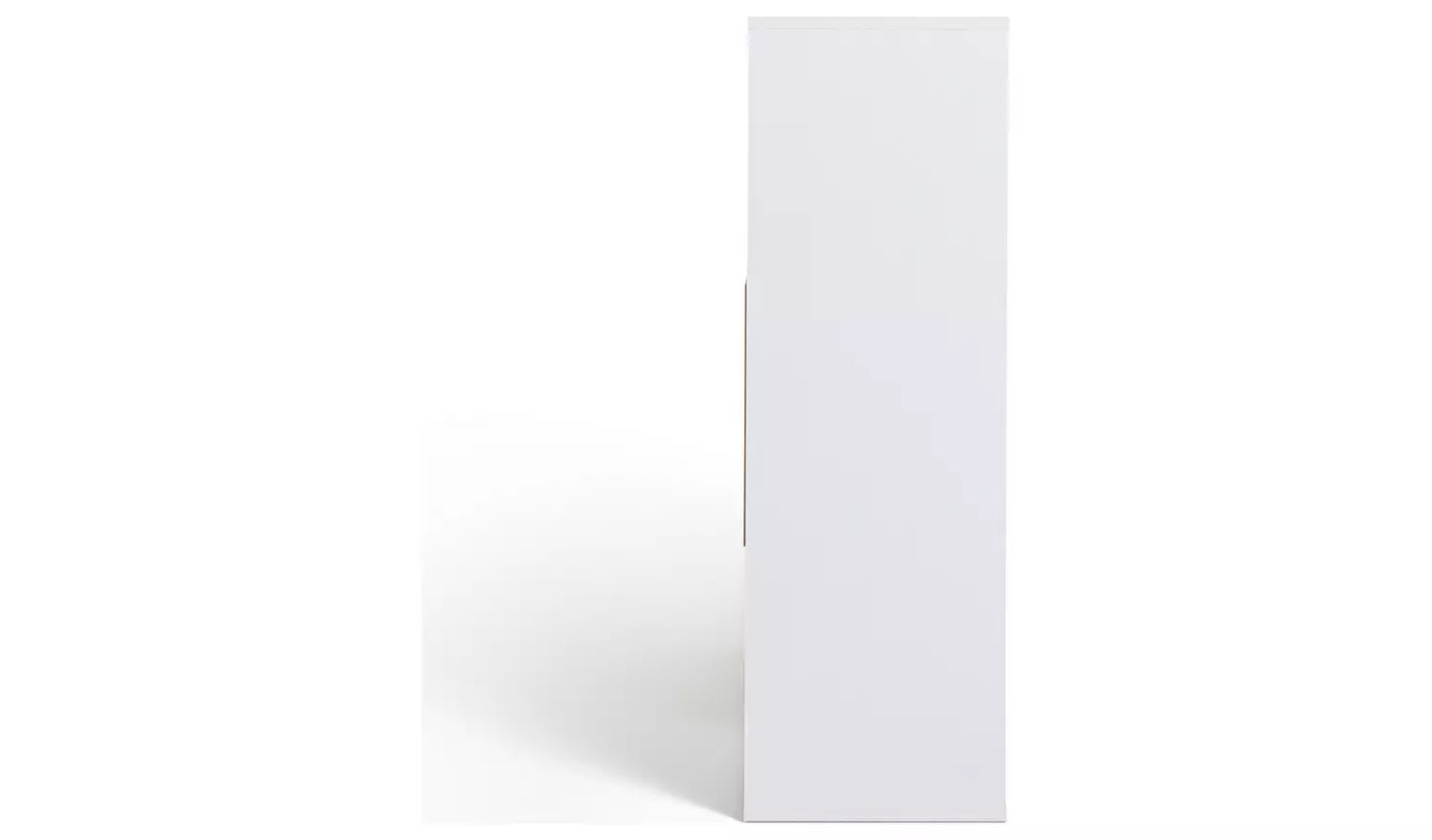 Assembled Squares 9 Cube Storage Unit - White