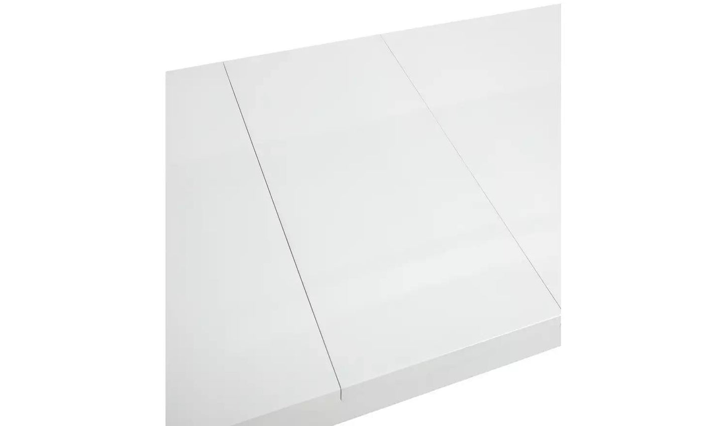 Lyssa Extending 6-8 Seater Dining Table - White (minor mark)