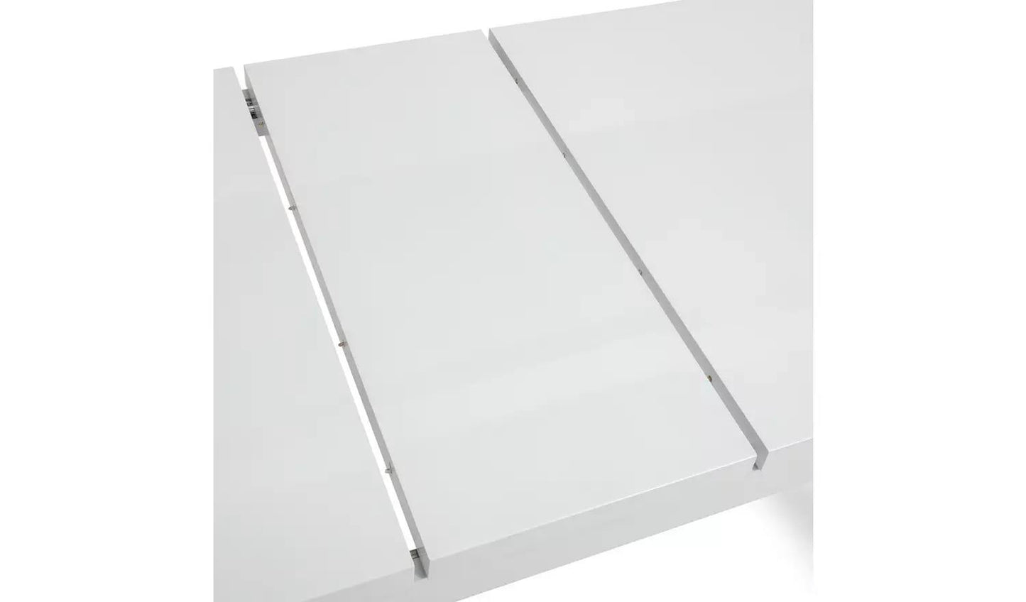 Lyssa Extending 6-8 Seater Dining Table - White (minor mark)