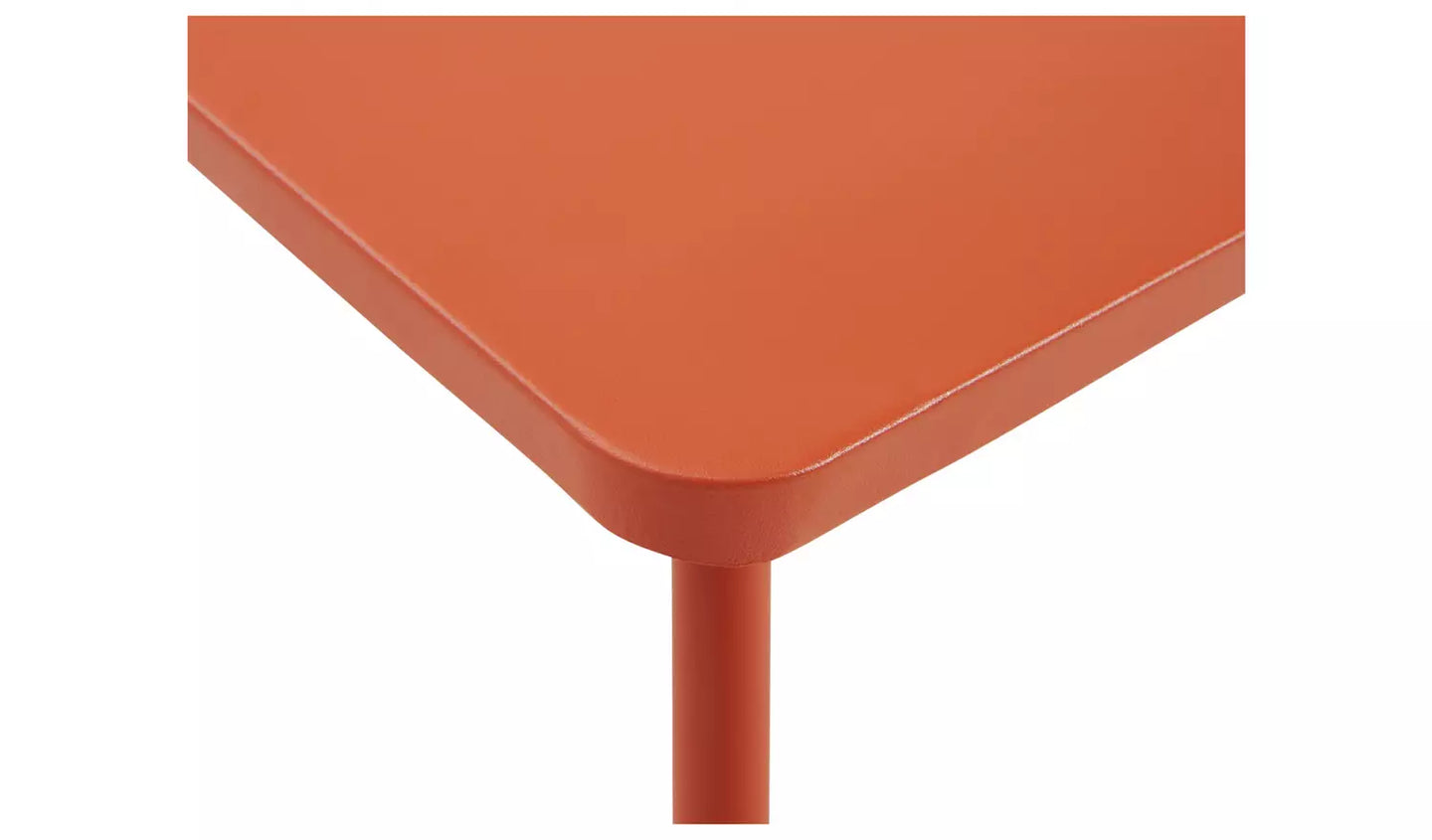 Habitat Cali 4 Seater Metal Patio Set - Orange