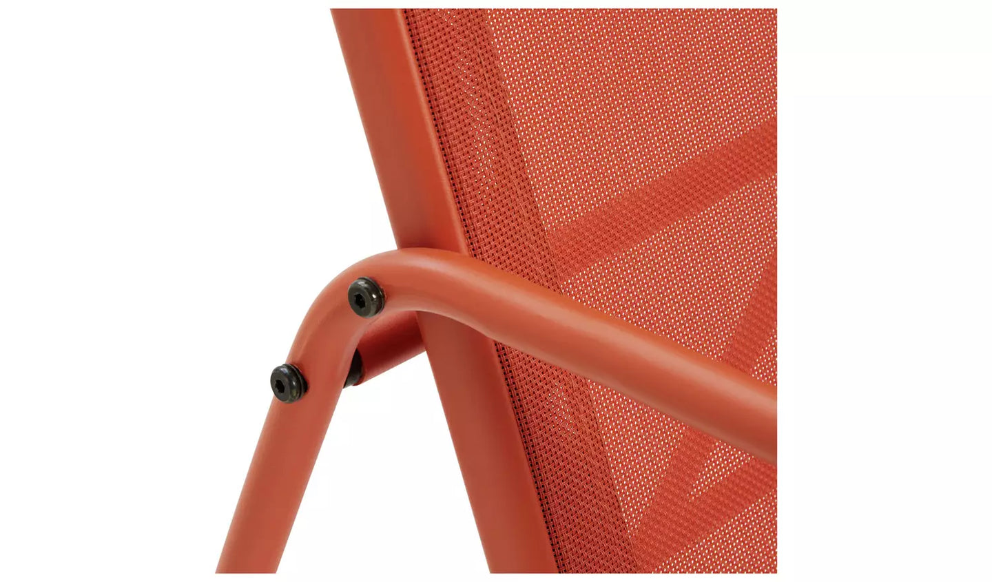 Habitat Cali 4 Seater Metal Patio Set - Orange